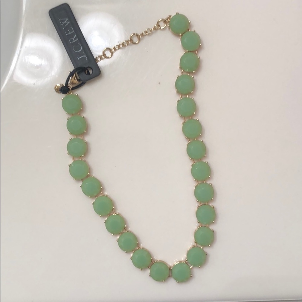 J.Crew light green necklace